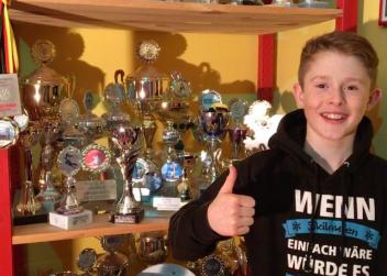 Meine feine Pokalsammlung.